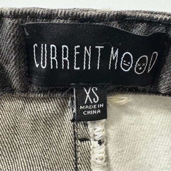 Too Punk, Current Mood by Dolls Kill Multicolor Plaid and Black Splattered Jeans - Picture 5 of 12